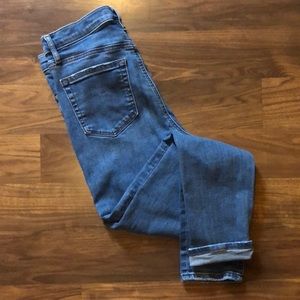 Loft high waist skinny jeans